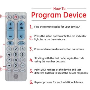Alternative view of Control universal de TV para 2 dipositivos -Ultra Pro Ge