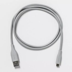 Alternative view of Cable de Micro-USB a USB-A de 3', gris - heyday™