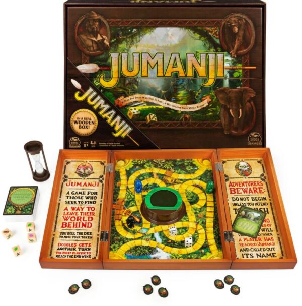 Juego de mesa, classico Jumanji The Game Real