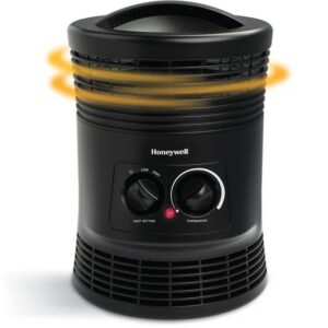 Alternative view of Calentón con ventilador envolvente de 360 ​​grados, negro -Honeywell