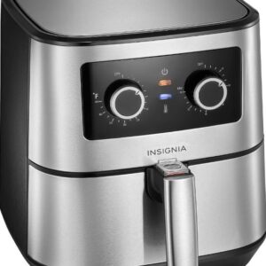 Alternative view of Freidora de aire analógica de 5 cuartos, Acero inoxidable -Insignia™