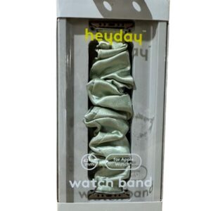 Alternative view of Correa para Apple Watch de Scrunchie suave color verde, 42-45 mm  -heyday