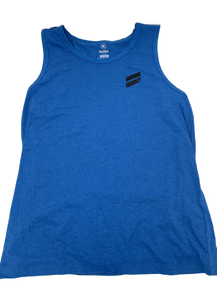 Camisa de tirantes color azul talla XL marca Hurley