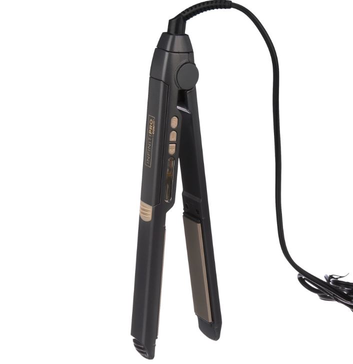 Plancha de pelo de cerámica con turmalina marca Infiniti Pro