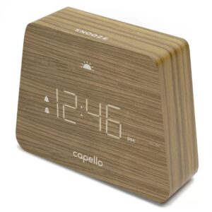 Alternative view of Despertador de sobremesa digital Lark Finish - Capello