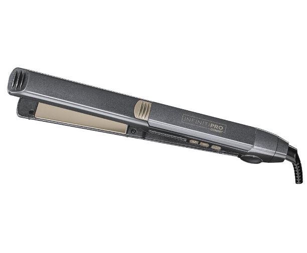 Plancha de pelo de cerámica con turmalina marca Infiniti Pro