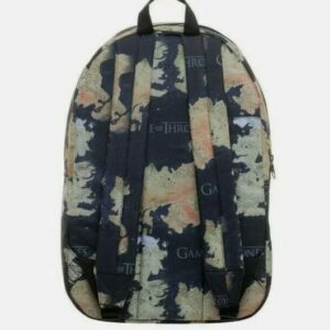 Alternative view of Mochila escolar, mapa de Westeros y Essos de ´Game Of Thrones´