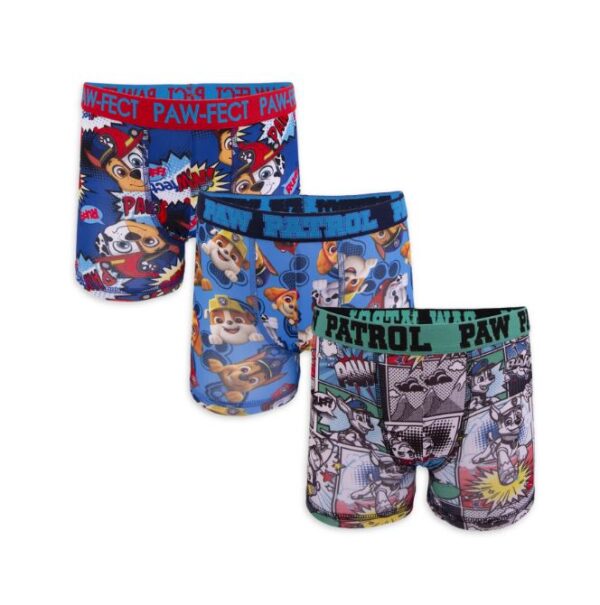 Paquete de 3 calzoncillos tipo Boxer para niños, Talla 2T/3T de Paw Patrol