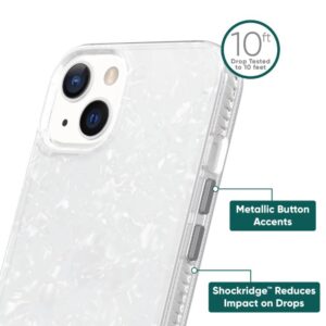 Alternative view of Funda para iPhone 13 Pro, blanco perla -onn.