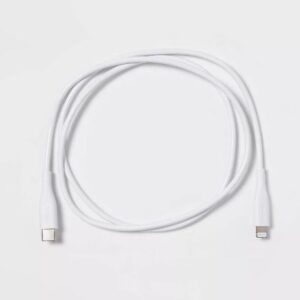 Alternative view of Cable redondo Lightning a USB-C  -heyday™