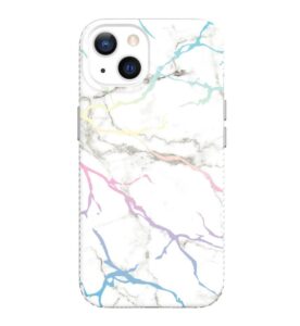 Funda para iPhone 13, mármol blanco -onn.