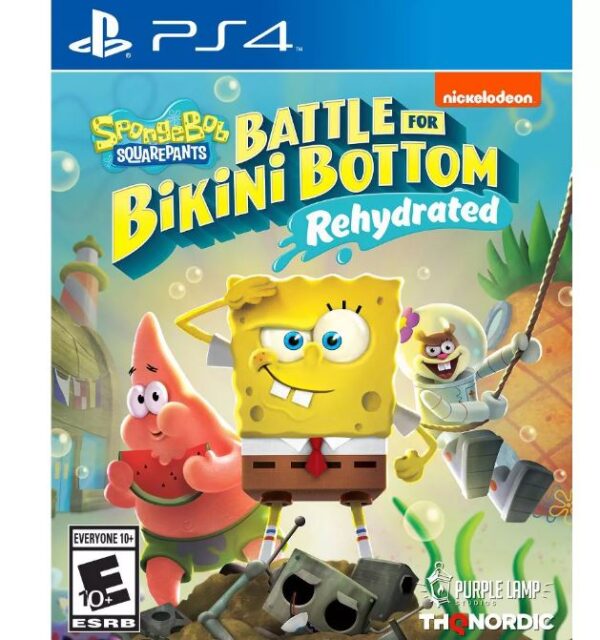 Videojuego de Bob esponja: Battle for Bikini Bottom para PS4