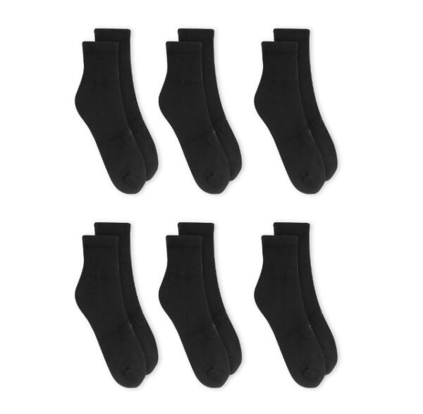 Paquete de 6 pares de calcetines para circulación talla 13-15 para hombre marca Dr. Scholl's