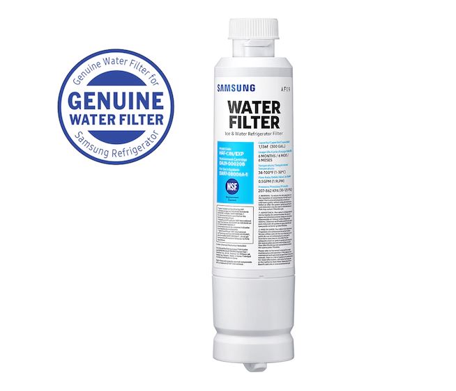 Filtro de agua para refrigerador Samsung HAF-CIN