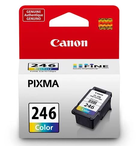 Cartucho de impresión de inyección de tinta tricolor Canon CL-246