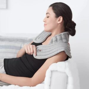 Alternative view of Masajeador corporal con envoltura de aromaterapia para cuello y hombros - Sharper Image