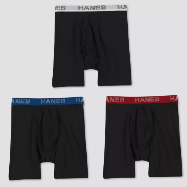 Paquete de 3 Boxer Comfort Flex Fit para hombre, Talla S - Hanes Premium