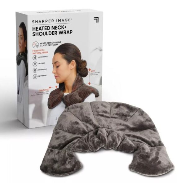 Masajeador corporal envolvente para cuello y hombros -Sharper Image