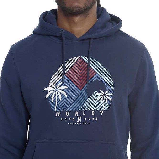 Sudadera Hombre Sudadera Hurley Azul Hurley Ropa Snow Hombre