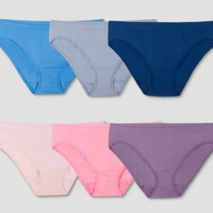 Paquete de 5 calzones tipo bikini para dama, Talla M -Fruit of the Loom