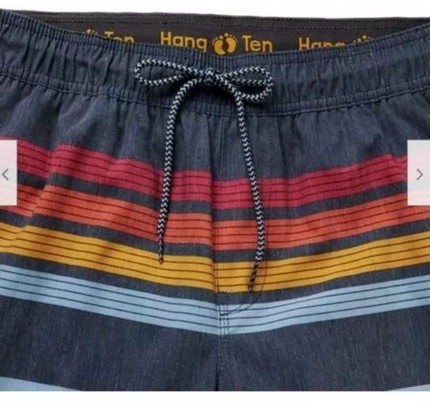 Shorts Playero para hombre, Talla S, Azul -Hang Ten – Segunda que