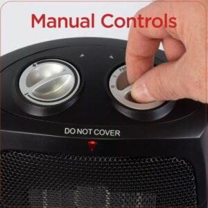 Alternative view of Calentador personal de cerámica de 9,2 pulgadas marca BLACK+DECKER