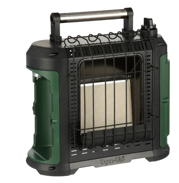Calentón portátil de propano de 10,000 BTU – DynaGlo Grab N Go