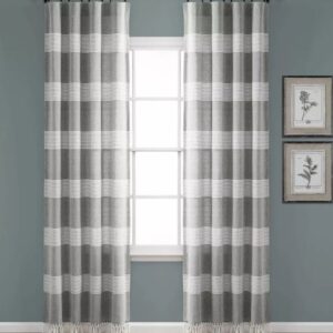 Juego de 2 paneles de cortina de ventana con borla marca  Lush Décor