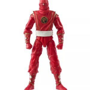 Figura de acción de Mighty Morphin, Ninja Rojo de Power Rangers