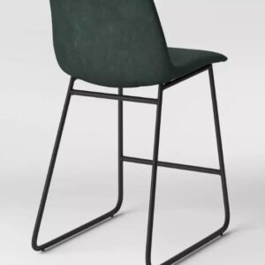 Alternative view of Banco alto color verde oscuro -Project 62