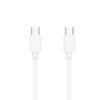 Cable USB-C a USB-C de 12ft/Blanco - Just Wireless