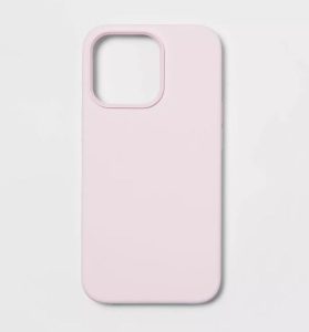 Funda de silicona para iPhone 13 Pro, Rosa - heyday™
