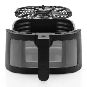 Alternative view of Freidora de aire de 5qt con pantalla táctil, Negro marca Chefman