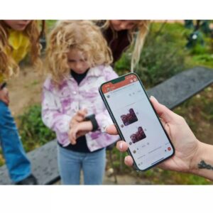 Alternative view of Reloj Smartwatch para niños con rastreador GPS, Negro - Xplora XGO3 Kids