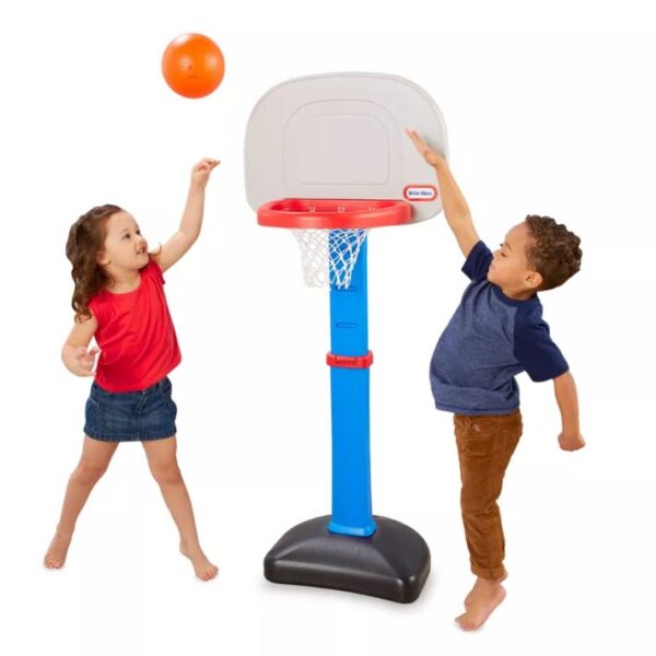Juego de baloncesto con tablero trasero redondo - Little Tikes Tot Sports Easy Score