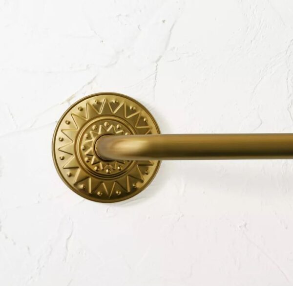 Cortinero/Barra de cortina francesa Medallion de 36"-66" - Opalhouse™