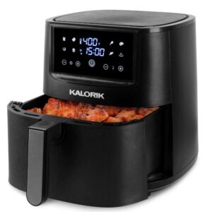 Alternative view of Freidora de aire con pantalla táctil de 8 cuartos Kalorik®