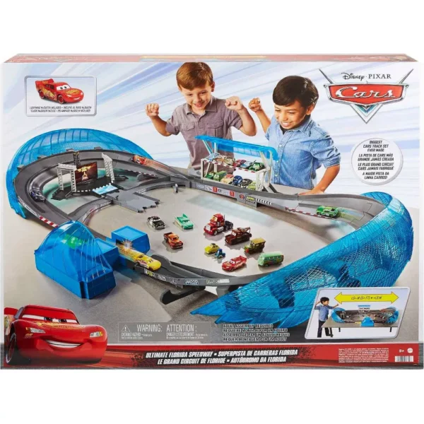 Pista de Carreras Disney Pixar Cars Ultimate Florida Speedway Trackset