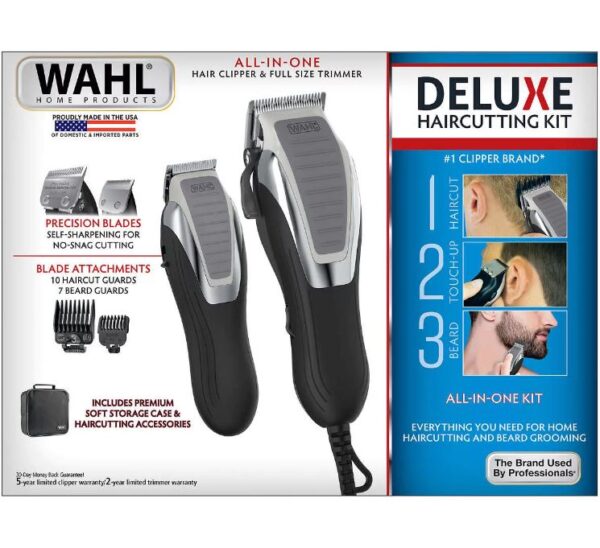 Kit de corte de pelo y barba marca Wahl Deluxe