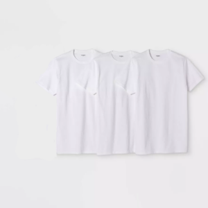 Paquete de 3 camisetas de manga corta para hombre Talla L, Blanco - Goodfellow & Co™