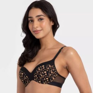 Alternative view of Sujetador push-up sin aros para mujer, Talla 34C /Negro pardo - All.You.LIVELY