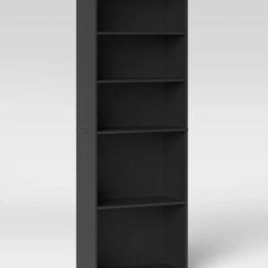 Alternative view of Librero de 5 estantes color negro marca Room Essentials