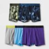 Paquete de 5 Boxer para niño, Talla M(8/10)  - All in Motion
