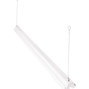 Alternative view of Luz Larga de 4 ft 3200 lúmenes con movimiento blanco - Hyper Tough