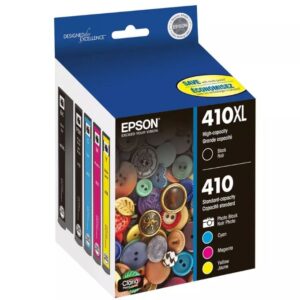 Alternative view of 5 Cartuchos de tinta Epson 410/410XL (Negro, Cyan, Magenta, Amarillo) - Epson