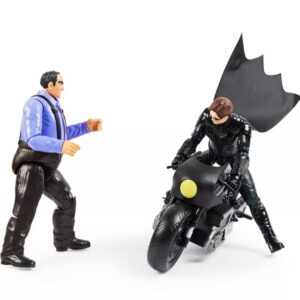 Alternative view of 4 Figuras y Batcycle de Batman DC Comics