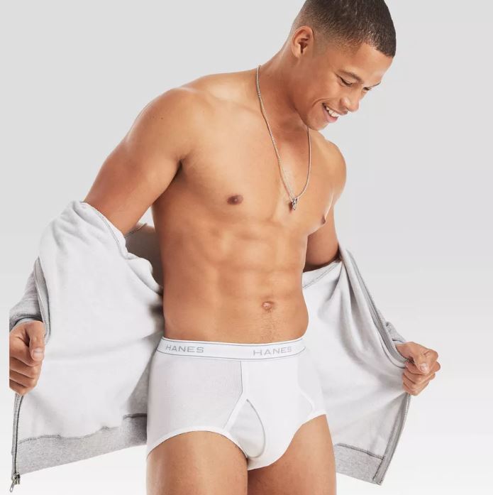 Paquete de 6 calzoncillos para hombre Talla L, Blanco - Hanes - Imagen 4