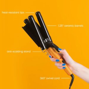 Alternative view of Rizadora de triple barril - Danielle Creations