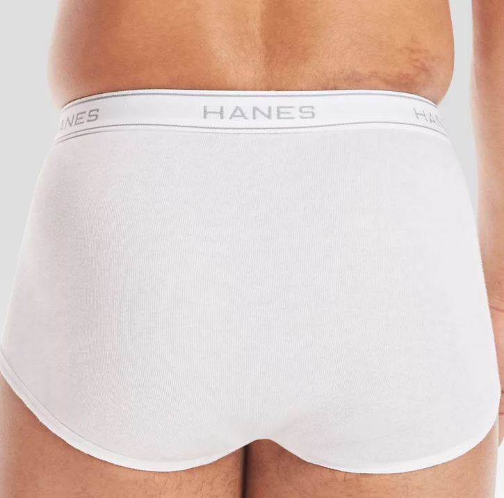Paquete de 6 calzoncillos para hombre Talla L, Blanco - Hanes - Imagen 3