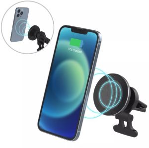 Soporte magnético para automóvil compatible con dispositivos MagSafe - Just Wireless